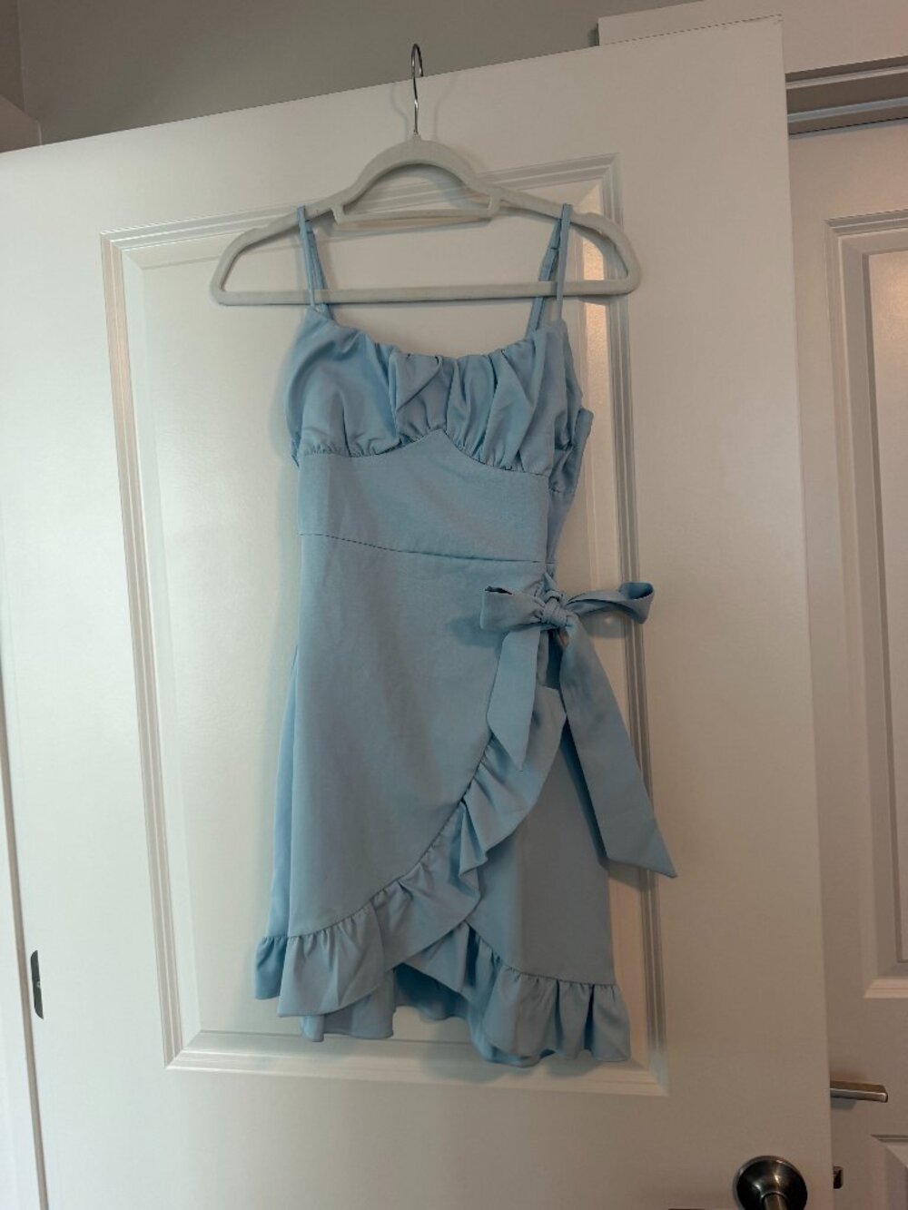 Light Blue Mini Dress